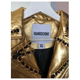 Moschino-Giubbotto perfetto Moschino-D'oro