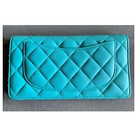 Chanel-Timeless/Classique wallet-Blue