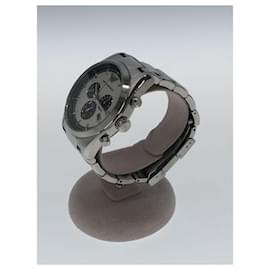 Emporio Armani-EMPORIO ARMANI Quartz watch / analog / stainless steel / SLV-Silvery
