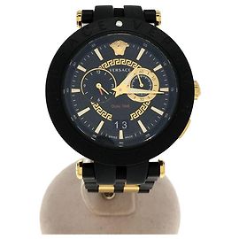 VERSACE Quarzuhr / analog / Edelstahl / BLK Schwarz