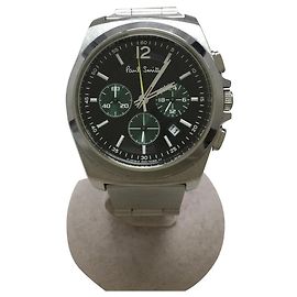 Paul Smith Quarzuhr / analog / Edelstahl / BLK / SLV Silber