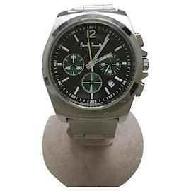 Paul Smith-Paul Smith Quartz watch / analog / stainless steel / BLK / SLV-Silvery