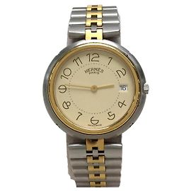 Hermès Relógio HERMES Quartz / Analógico / Aço Inox / CRM / SLV Prata