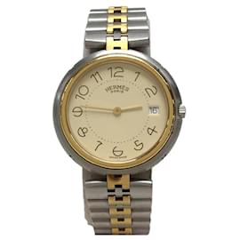 Hermès-HERMES Quartz Watch / Analog / Stainless Steel / CRM / SLV-Silvery