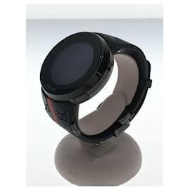 Gucci-GUCCI Quartz Watch / Digital / Rubber / BLK-Black