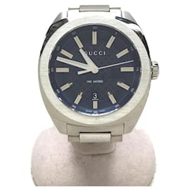 Gucci-GUCCI Quartz Watch / Analog / Stainless Steel / NVY / SLV-Silvery