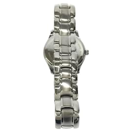 Fendi-FENDI Quartz Watch / Analog / Stainless Steel / BLK / SLV-Silvery
