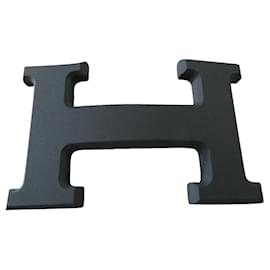 Hermès-Lazo 5382 metal PVD negro mate 32mm nuevo-Negro