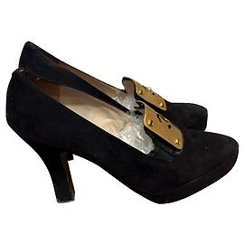 Chanel Talons Noir Bijouterie dorée