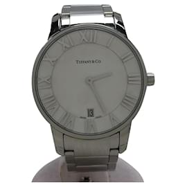 Tiffany & Co-TIFFANY & CO. Quartz Watch / ATRAS / Analog / Stainless Steel / SLV-Silvery
