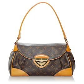 Louis Vuitton-Louis Vuitton Brown Monogram Beverly MM-Brown