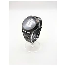 Gucci-GUCCI Quartz watch / analog /BLK-Black
