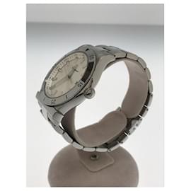 Salvatore Ferragamo-Salvatore Ferragamo Quartz Watch / Analog / Stainless Steel / SLV/ Gancini / Calendar / Luminous-Silvery