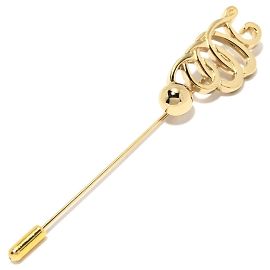 Spilla Salvatore Ferragamo D'oro