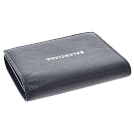 Balenciaga-Balenciaga Cash mini wallet-Black