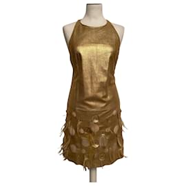 Patrizia Pepe-Dresses-Golden