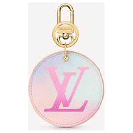 Louis Vuitton-Bagcharm pastel nascer do sol LV Illustre-Multicor