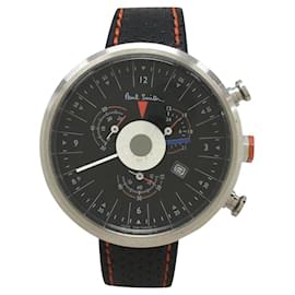 Paul Smith-Paul Smith Quartz watch / analog / BLK / cycle chronograph-Black