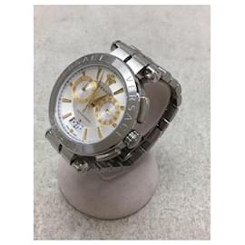 Versace-VERSACE VE1D / CHRONOGRAPH / Aion / Medusa / 50m water resistant / SWISS MADE / Used-Silvery