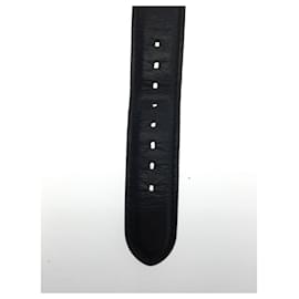 Dolce & Gabbana-DOLCE & GABBANA Quartz watch / analog / leather / SLV / BLK-Black