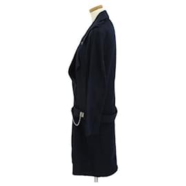 Chanel-*[Used] Chanel coat-Navy blue