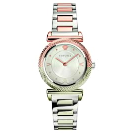 Versace-Versace V-Motif Vintage Logo Watch-Pink