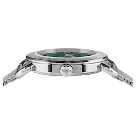 Versace-Medusa Bracelet Watch-Silvery,Metallic