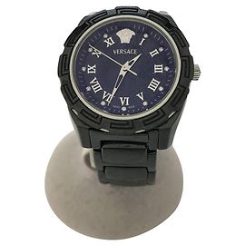 VERSACE Quartz watch / analog Black