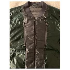 Lanvin-chaqueta bomber de muestra de Lanvin-Verde oscuro