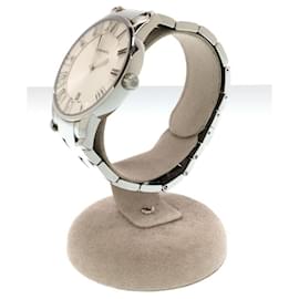 Tiffany & Co-TIFFANY & CO. Atlas Dome / Quartz Watch / Analog / Stainless Steel / WHT / SLV-Silvery