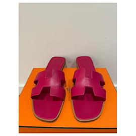 Hermès-Sandals-Pink