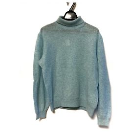 *[Gebraucht] KHAITE Langarm Pullover Rollkragen / Kaschmir Hellblau Hellblau