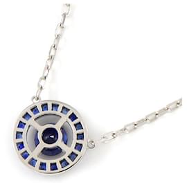 Boucheron-[Gebraucht] BOUCHERON Halskette Avalondo Kreis Saphir K18WG-Blau