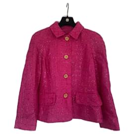 No Name-s tweed jacket-Pink