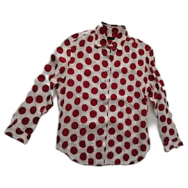 Burberry Prorsum-shirt polka dot-White