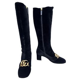 Gucci botas Preto