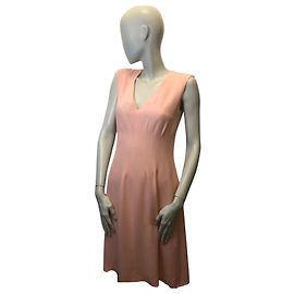 Hugo Boss Ausgestelltes Kleid Pink