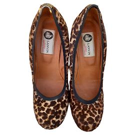 Lanvin Heels Leopard print