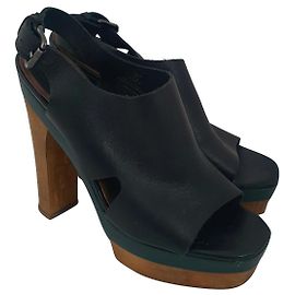 Marni For H&M sandali Nero Multicolore Verde