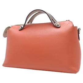 Fendi-[Occasion] FENDI BY THE WAY Medium Sac à main Sac à bandoulière-Orange