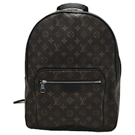 Louis Vuitton-LOUIS VUITTON Josh Monogram Maca Sir / PVC / BRW / LV / Backpack-Brown