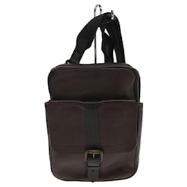 Louis Vuitton-LOUIS VUITTON Irokuwa Utah / Cuir / BRW / Uni-Marron