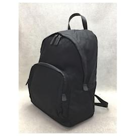 Prada-PRADA Backpack / Nylon / BLK-Black