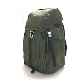 Prada-PRADA Tessuto Nylon / Backpack / Nylon / Khaki / Plain-Khaki