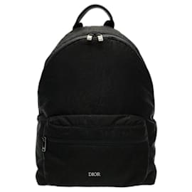 Autre Marque-Dior HOMME × SHAWN/ backpack / logogram / backpack / black / total pattern-Black