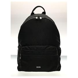 Autre Marque-Dior HOMME × SHAWN/ backpack / logogram / backpack / black / total pattern-Black