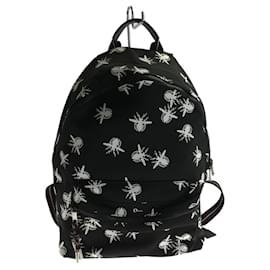 Autre Marque-Dior HOMME Backpack / Nylon / BLK / BEE / Bee / Backpack / Secast-Black