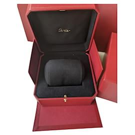 Cartier-Saco de papel forrado com pulseira de pulseira e punho de pulseira Cartier Love Trinity JUC autêntica-Vermelho
