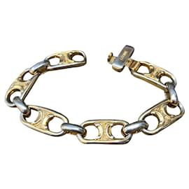 Céline-Céline triumph knit bracelet-Gold hardware