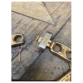Céline-Céline triumph knit bracelet-Gold hardware